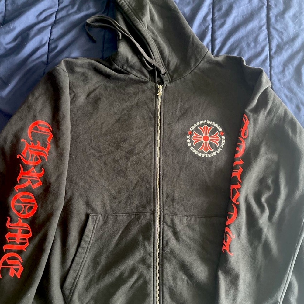 MENS CHROME HEARTS HOODIE